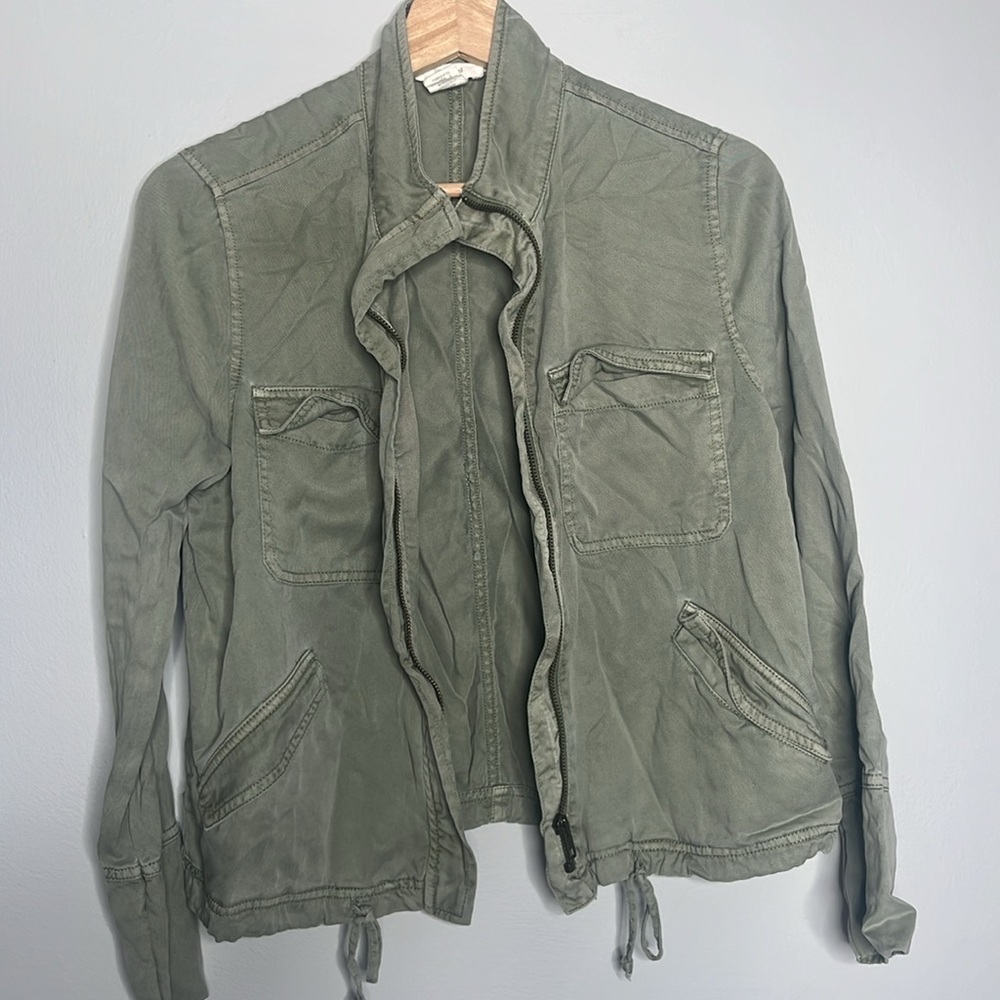Women’s C&C California XS Green Jacket Bomber